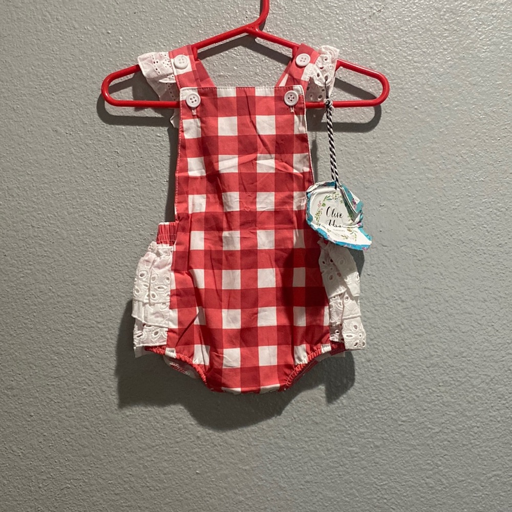 3-6 month Boutique Romper